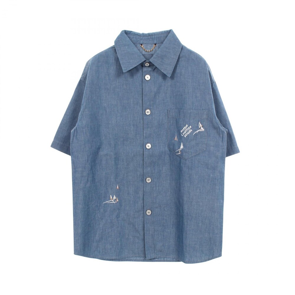 Louis Vuitton Embroidered Chambray #362744L10B